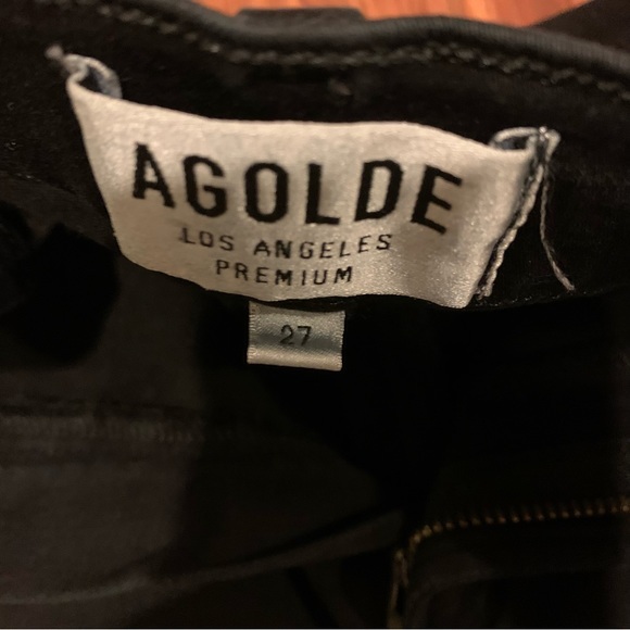 Womens Agolde Sophie High Rise Skinny in Moonstruck Ripped‎ Jeans size 27 - Picture 4 of 10